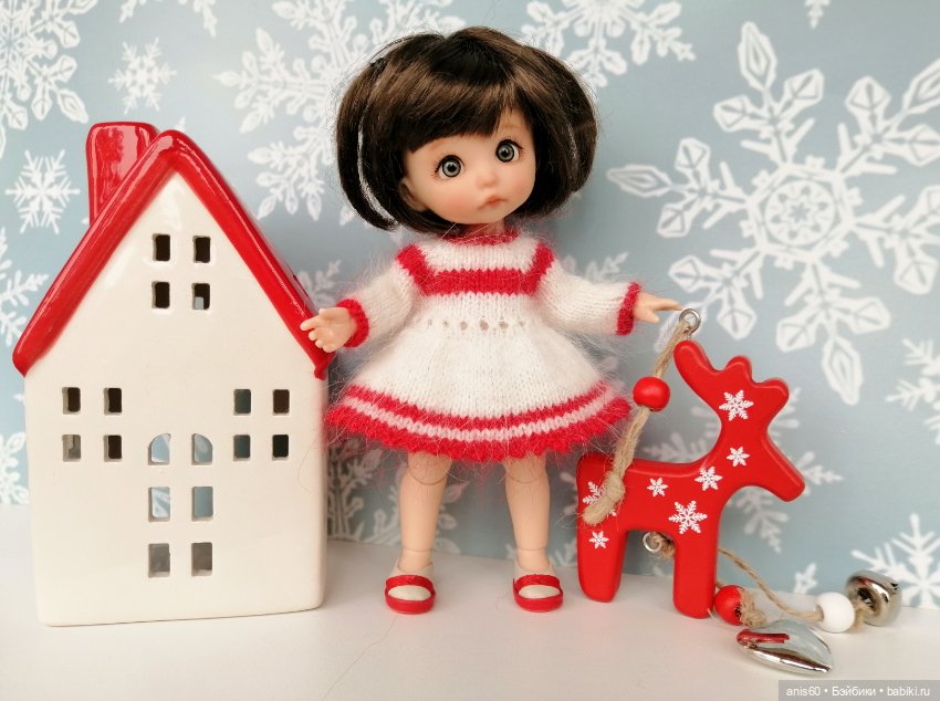 КРАСНОЕ & БЕЛОЕ - новогодняя фотосессия (фото 5)