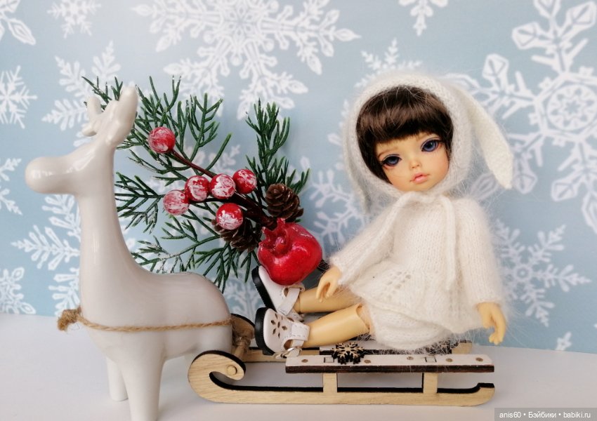 КРАСНОЕ & БЕЛОЕ - новогодняя фотосессия