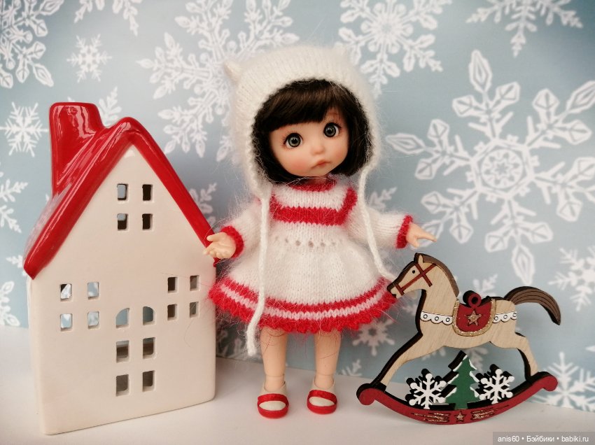 КРАСНОЕ & БЕЛОЕ - новогодняя фотосессия (фото 6)