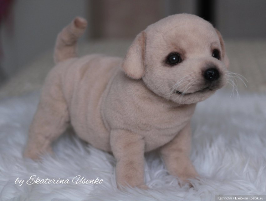 Щенок лабрадора — Авторские мишки Тедди и друзья: фото (фото 5)