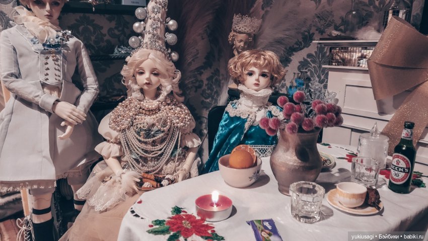 Чаепитие под новый год — Фотоистории с куклами BJD (БЖД): сериалы (фото 3)