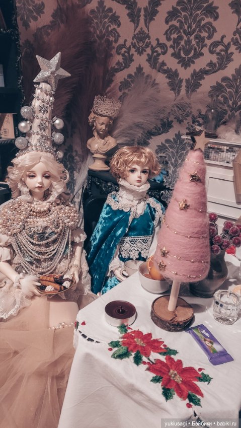 Чаепитие под новый год — Фотоистории с куклами BJD (БЖД): сериалы (фото 4)
