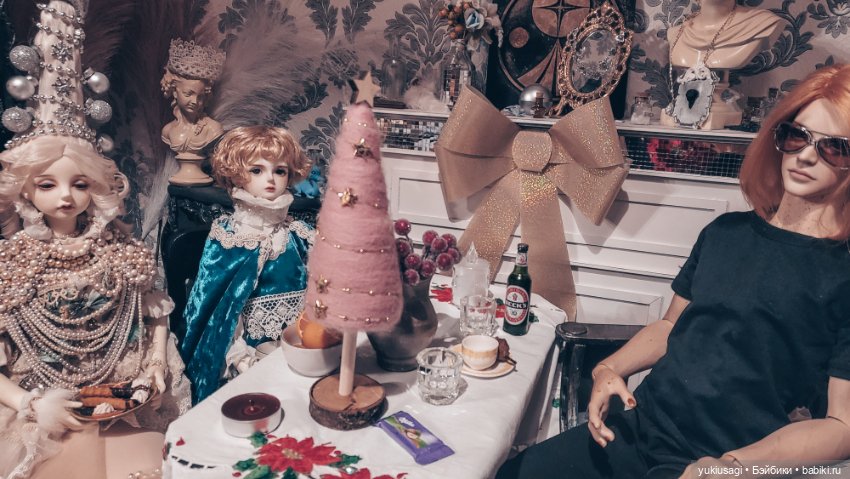Чаепитие под новый год — Фотоистории с куклами BJD (БЖД): сериалы (фото 5)