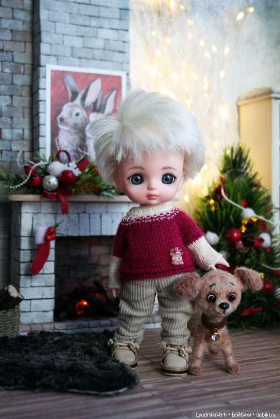 В ожидании Нового года)🎄 — Куклы Baboliy (Баболи