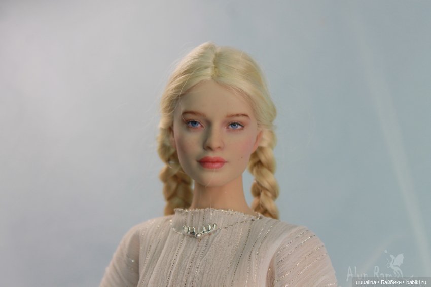 Ч.1 Снегурочка в белом - ООАК моего авторства (фото 3)