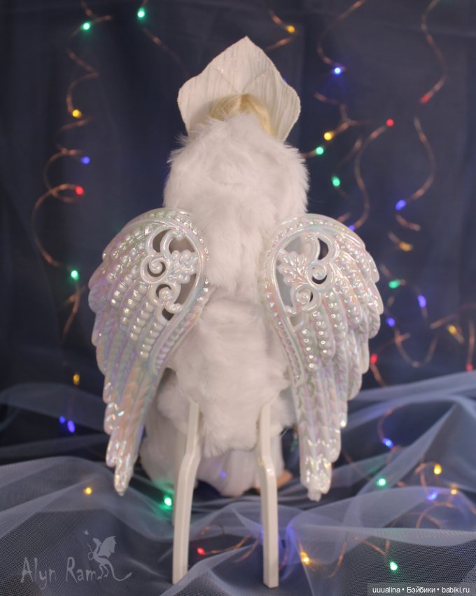 Ч.1 Снегурочка в белом - ООАК моего авторства