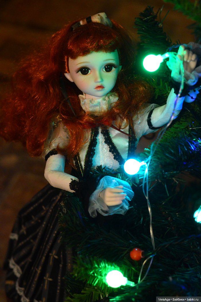 Шарнирные девы на ёлке — Разные шарнирные куклы (не БЖД): редкие (фото 3)