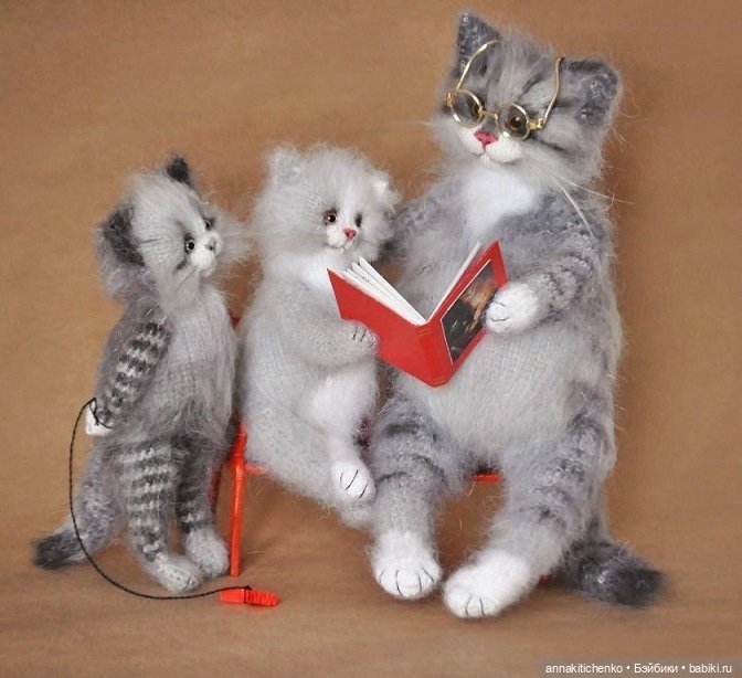 Удивительные коты Бессогоновой Ольги