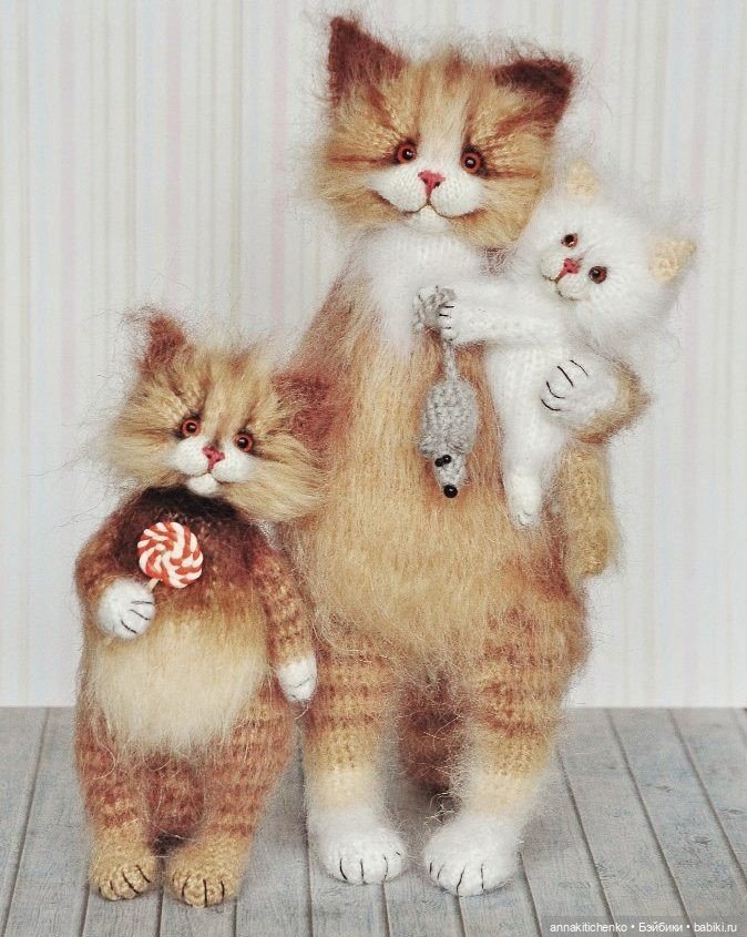 Удивительные коты Бессогоновой Ольги