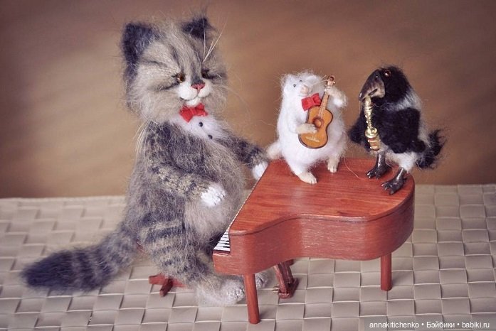 Удивительные коты Бессогоновой Ольги