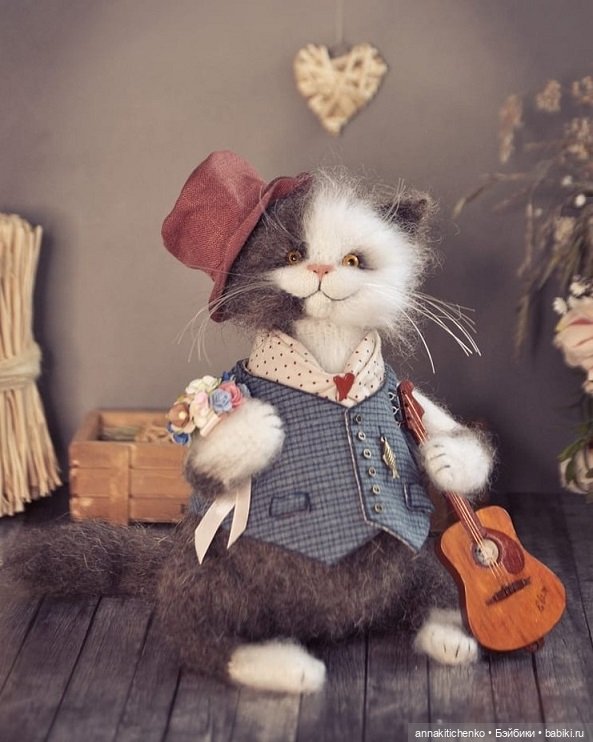 Удивительные коты Бессогоновой Ольги (фото 3)