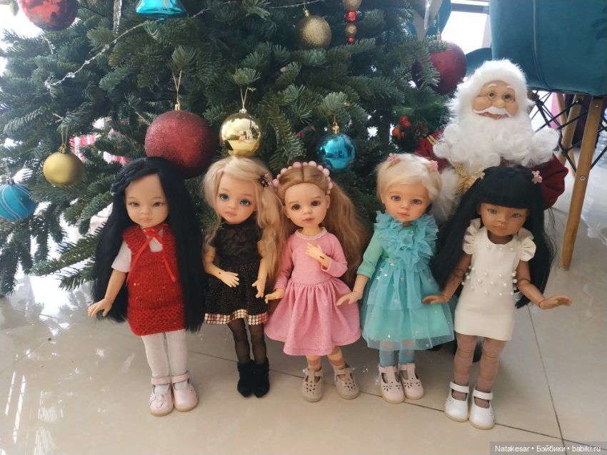 Паолочки готовы к Новому году:)