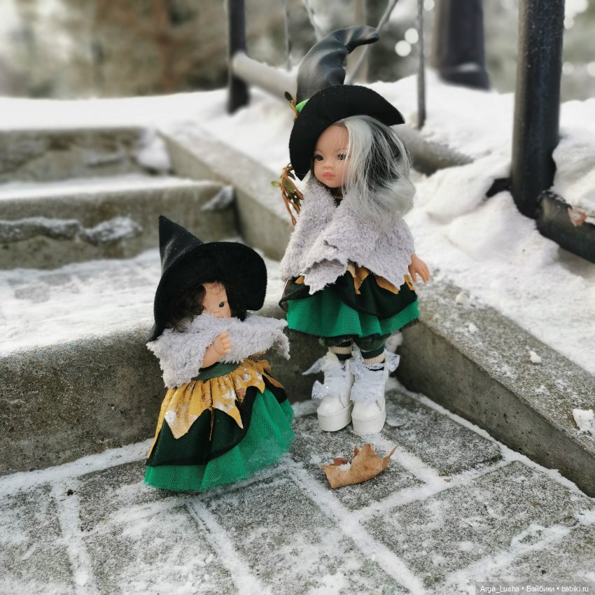 Паолочки + иней + зимний парк (фото 8)