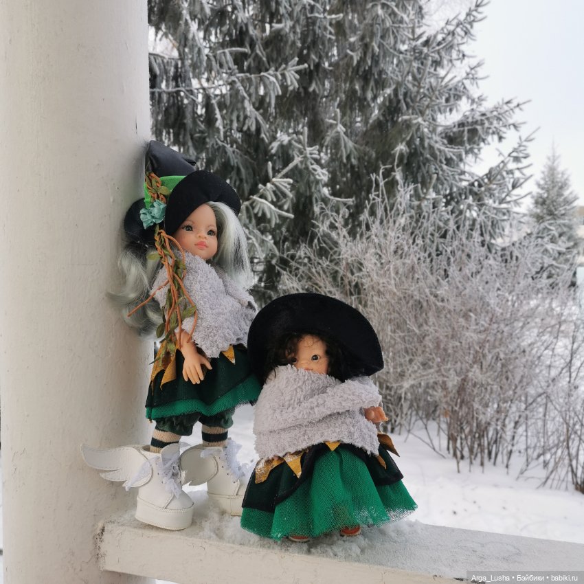 Паолочки + иней + зимний парк (фото 4)