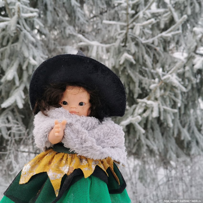 Паолочки + иней + зимний парк (фото 7)