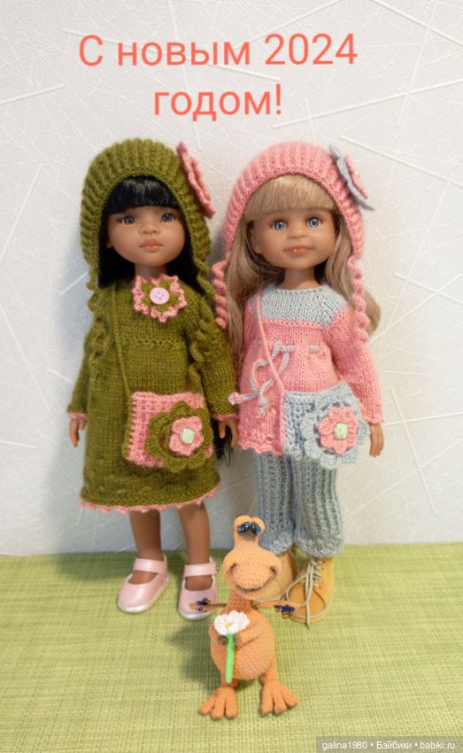 Мои новые куколки и вязаные наряды (фото 7)