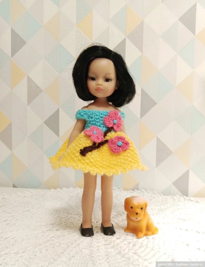 Мои новые куколки и вязаные наряды