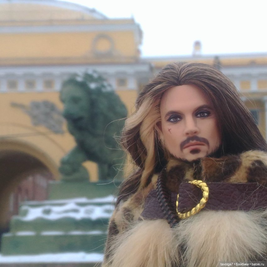 Зимние фотографии Санкт-Петербурга в шаманской обработке и Модерн