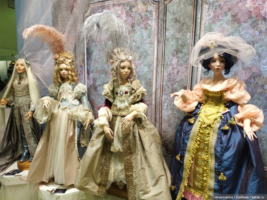 Выставка кукол и мишек в Экспоцентре, декабрь 2023, продолжение