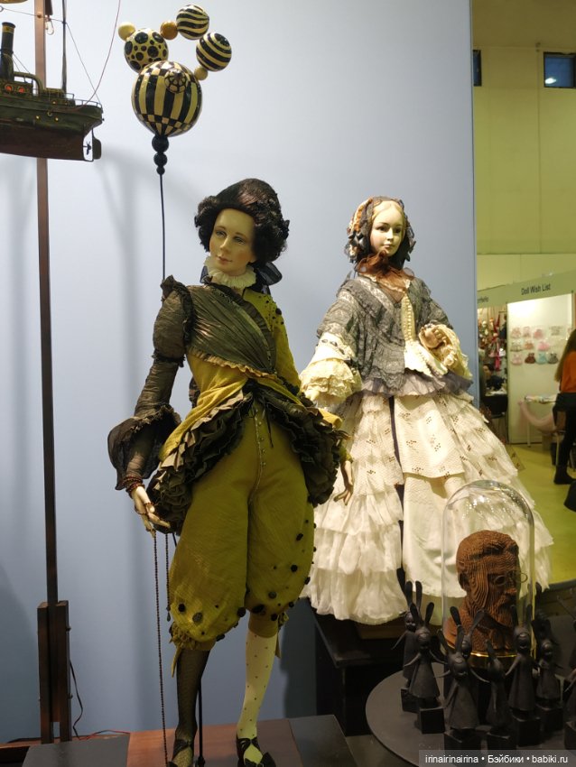 Выставка кукол и мишек в Экспоцентре, декабрь 2023, продолжение