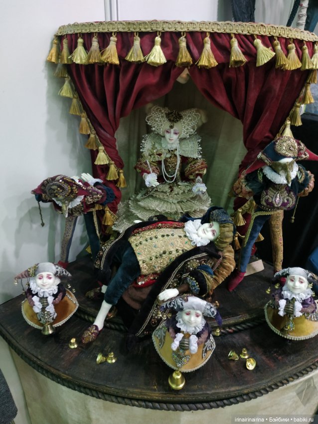 Выставка кукол и мишек в Экспоцентре, декабрь 2023