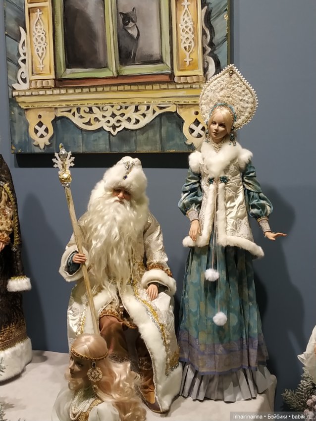 Выставка кукол и мишек в Экспоцентре, декабрь 2023, продолжение