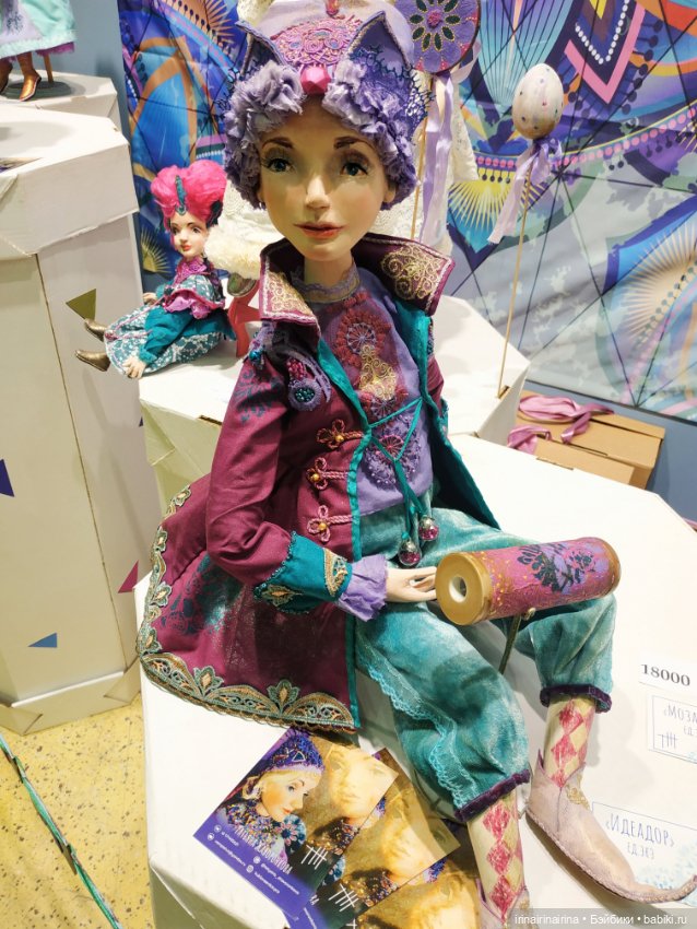 Выставка кукол и мишек в Экспоцентре, декабрь 2023, продолжение