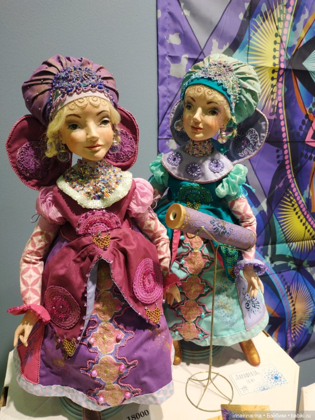 Выставка кукол и мишек в Экспоцентре, декабрь 2023, продолжение