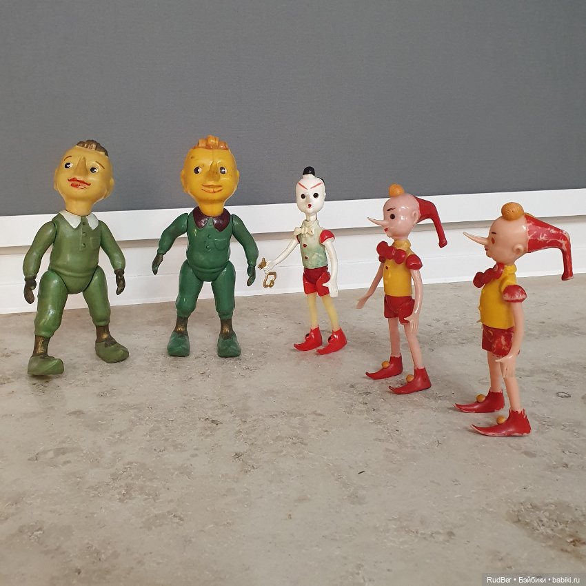 БуРаТиНо — Игрушки СССР и советского детства: резиновые