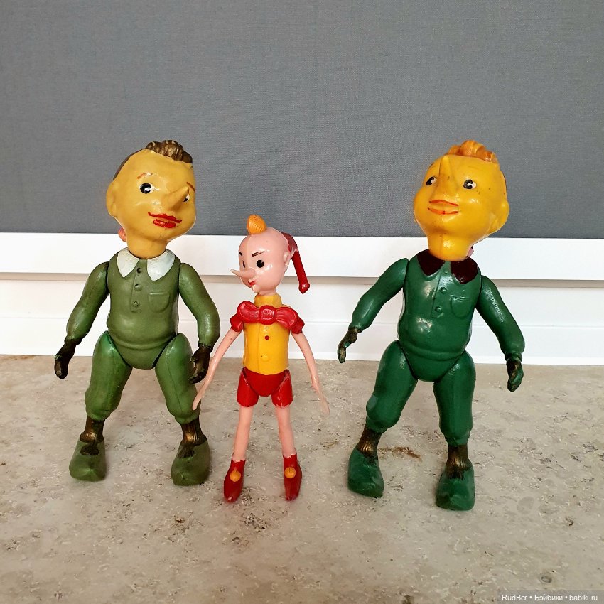 БуРаТиНо — Игрушки СССР и советского детства: резиновые