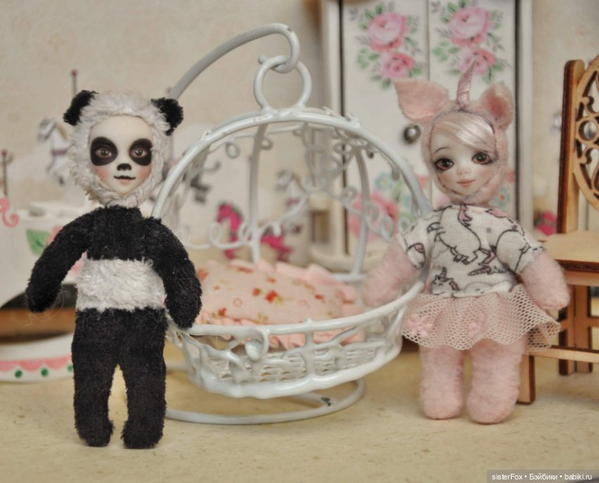 Мини тедди-долл — Авторские куклы Тедди (фото 2)