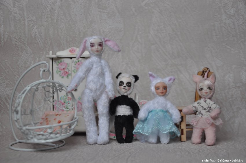 Мини тедди-долл — Авторские куклы Тедди