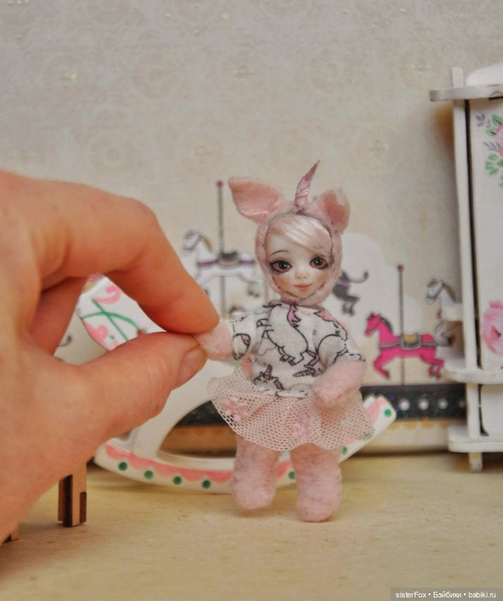 Мини тедди-долл — Авторские куклы Тедди (фото 5)
