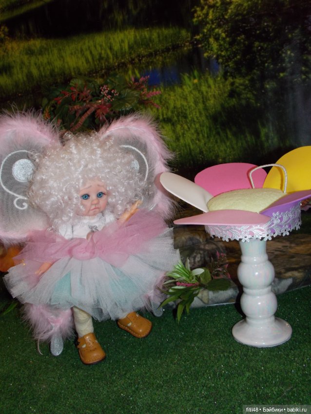 Моя Дюймовочка — Домашние фото авторских кукол: личные коллекции