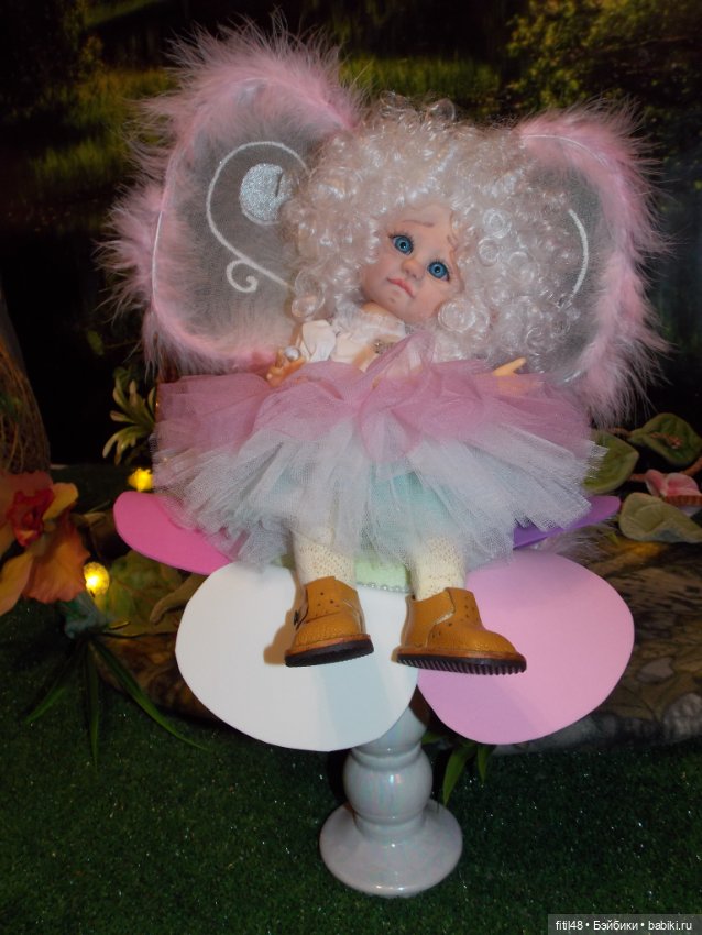 Моя Дюймовочка — Домашние фото авторских кукол: личные коллекции
