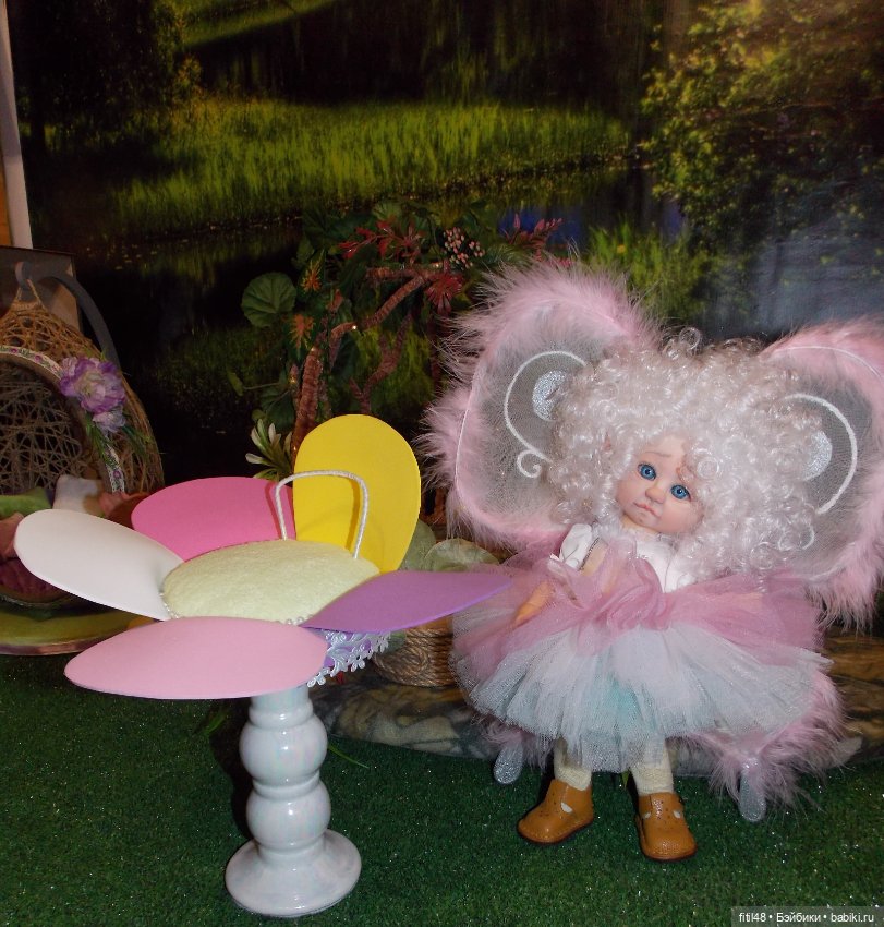 Моя Дюймовочка — Домашние фото авторских кукол: личные коллекции