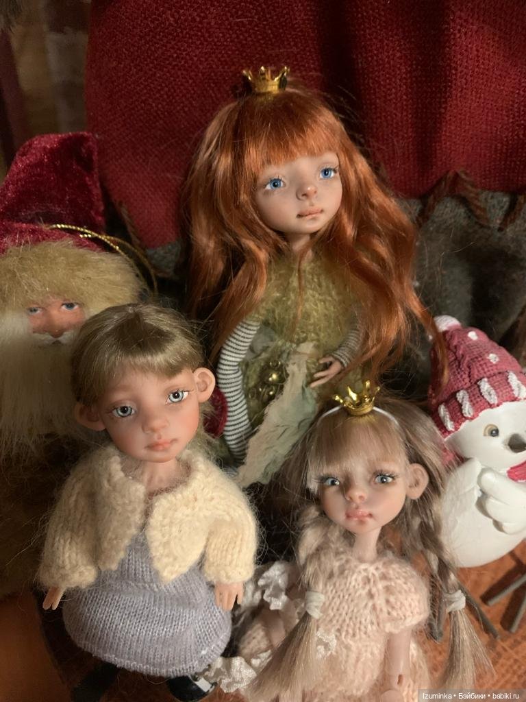 Новогодняя фотостори — Куклы Tafidolls (Татьяна Филенко): российские BJD (БЖД)