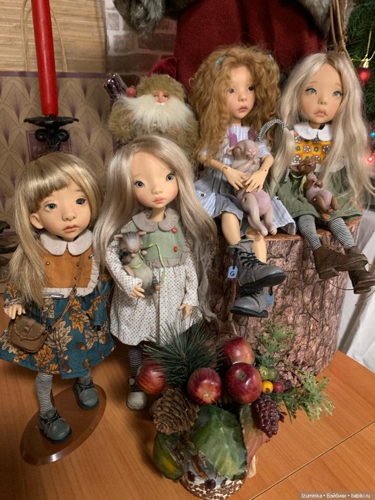 Новогодняя фотостори — Куклы Tafidolls (Татьяна Филенко): российские BJD (БЖД) (фото 7)