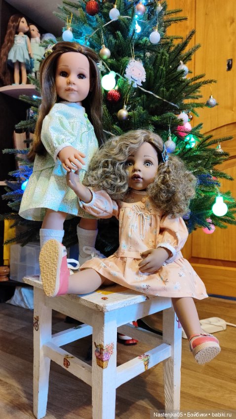 С Новым годом от моих куклосемеек (фото 2)