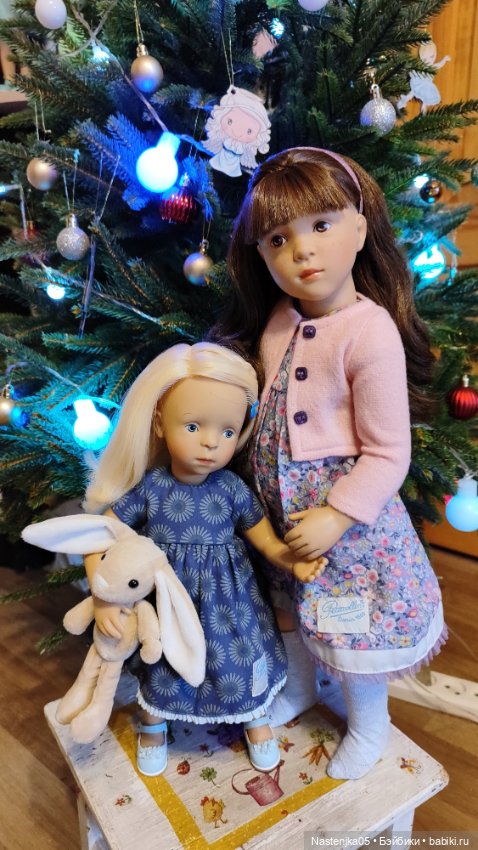 С Новым годом от моих куклосемеек