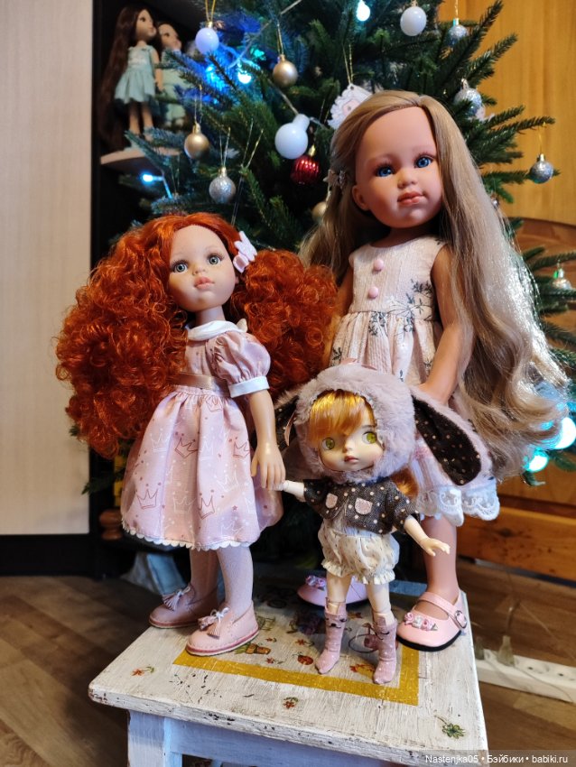 С Новым годом от моих куклосемеек (фото 9)