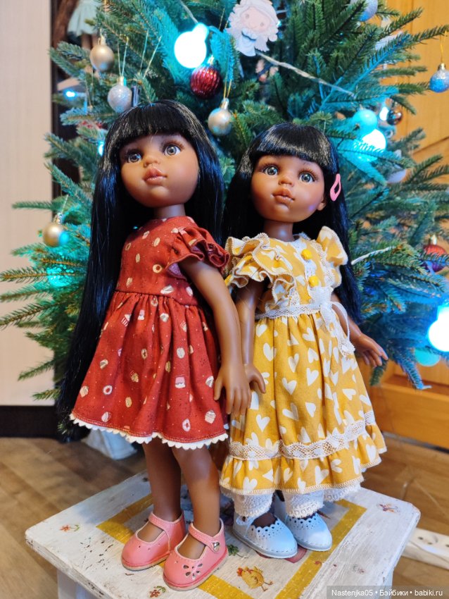 С Новым годом от моих куклосемеек