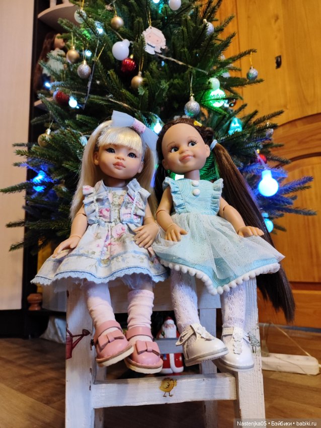 С Новым годом от моих куклосемеек (фото 6)