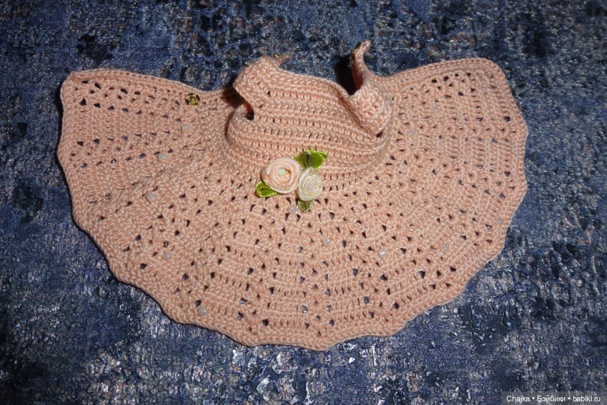 Вязаное платье на кукол Хейди Плюсчок 22 см - Heidi Plusczok 22 см (фото 8)