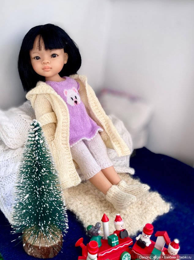Эмма и комплект для сна — Куклы Paola Reina (Паола Рейна): новинки (фото 5)