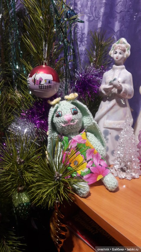 Повязунчики на ёлке 🎄😘🎉 — Авторские вязаные куклы: интерьерные