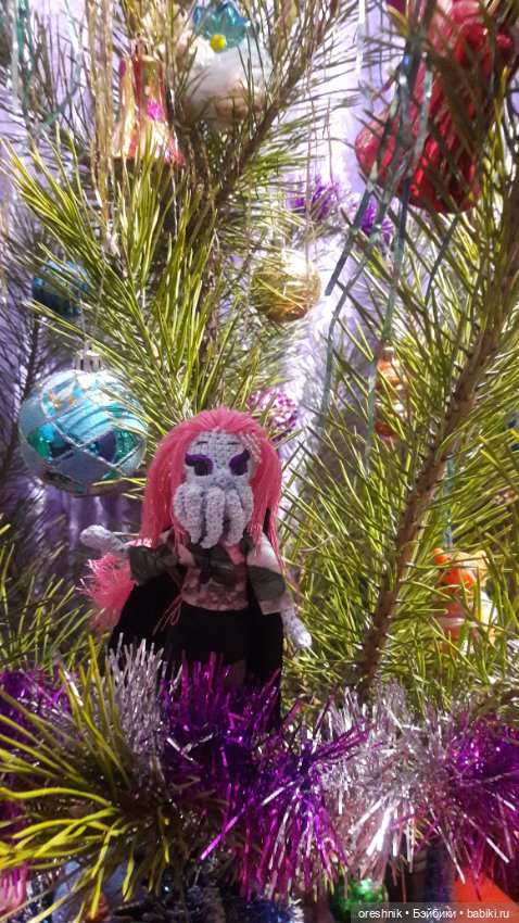 Повязунчики на ёлке 🎄😘🎉 — Авторские вязаные куклы: интерьерные (фото 6)