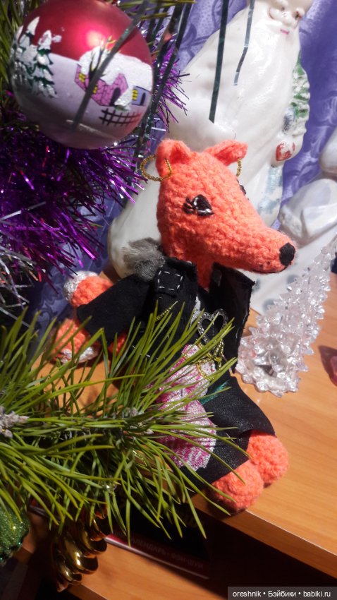 Повязунчики на ёлке 🎄😘🎉 — Авторские вязаные куклы: интерьерные (фото 9)