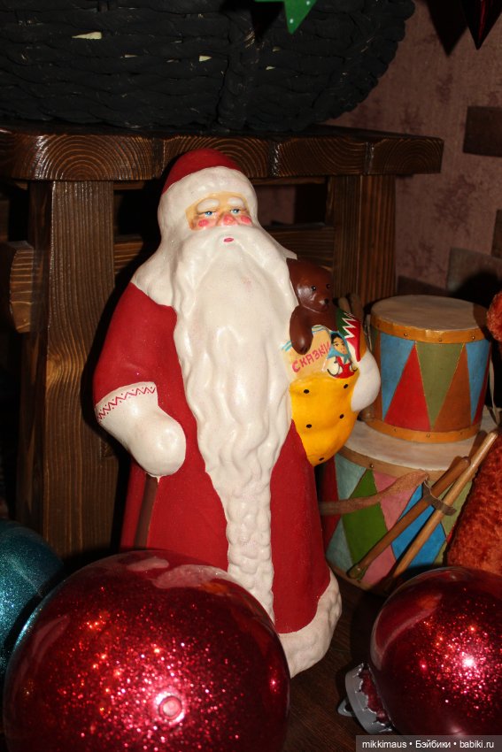 Моя коллекция стеклянных игрушек на ёлку