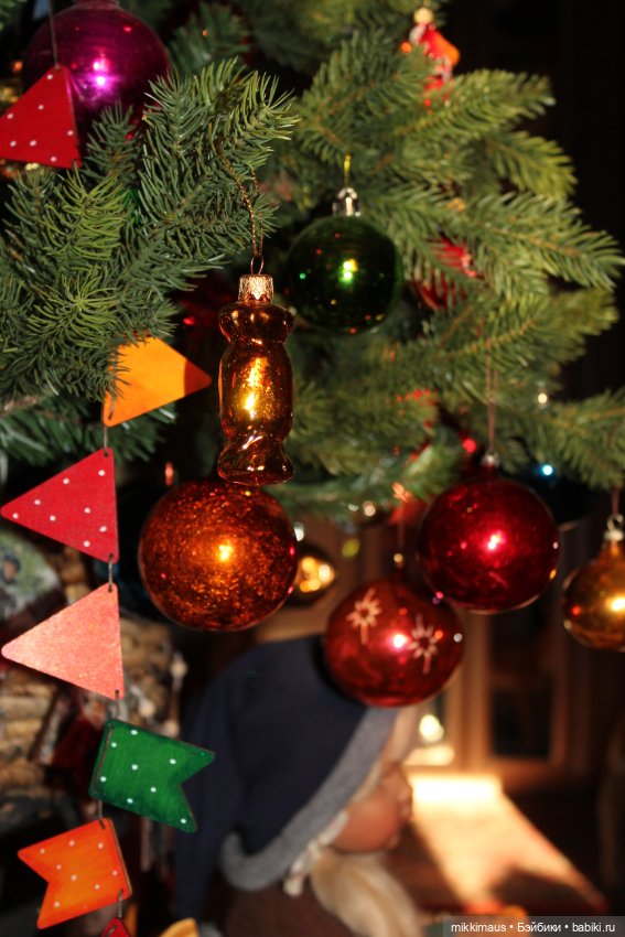 Моя коллекция стеклянных игрушек на ёлку